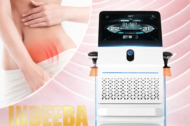 Aparat INDEEBA pentru remodelare corporală și tonifierea abdomenului la El Studio București